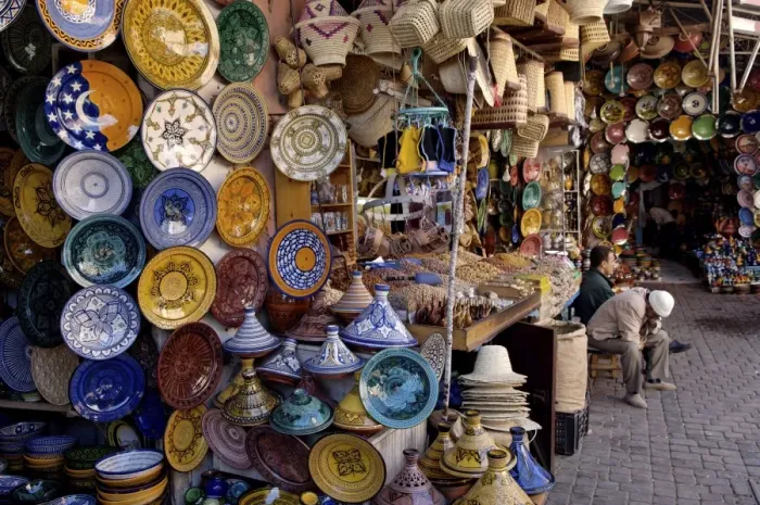 Framed Print : The souks in the Medina, Marrakesh, Morocco, North Africa, Africa Framed Print : The souks in the Medina, Marrakesh, Morocco, North Africa, Africa