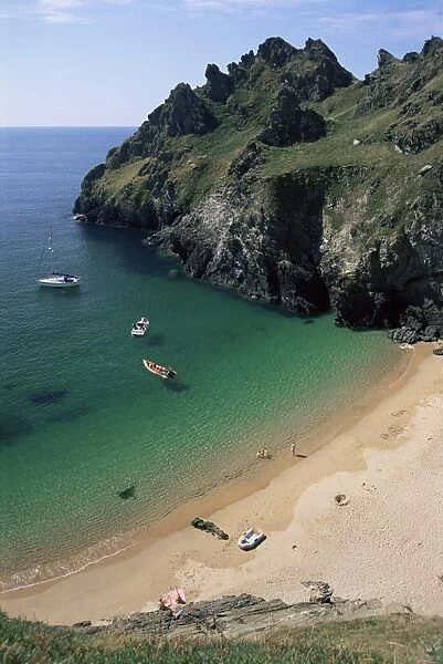 South coast near Prawle Point, Devon, England, United Kingdom, Europe