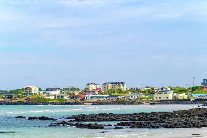 Framed Print : South Jeju Island coastline, South Korea, Asia Framed Print : South Jeju Island coastline, South Korea, Asia