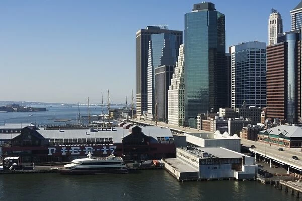 South Street Seaport and the Financial District