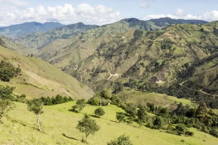 Framed Print : Southern highlands near Saraguro, Ecuador, South America Framed Print : Southern highlands near Saraguro, Ecuador, South America