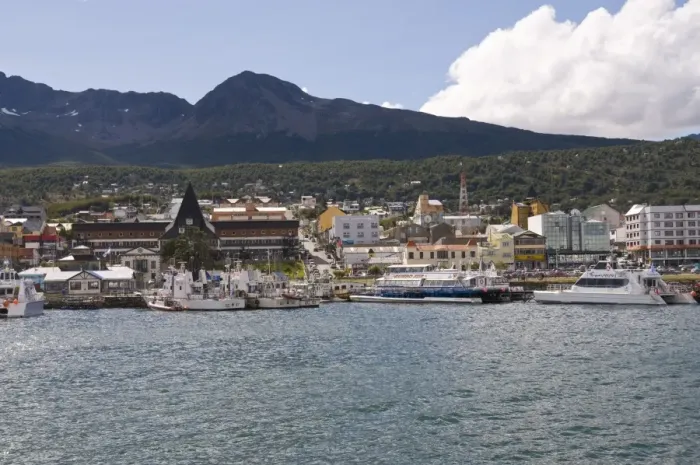 Framed Print : Southernmost city in the world, Ushuaia, Argentina, South America