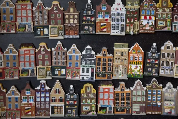 Framed Print : Souvenirs, Amsterdam, Holland, Europe Framed Print : Souvenirs, Amsterdam, Holland, Europe