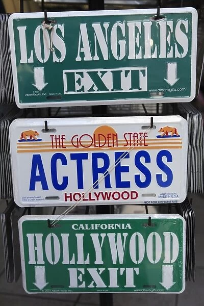 Souvenirs, Hollywood Boulevard, Los Angeles, California, 
United States of America