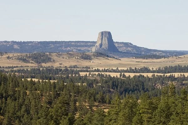 SP021925. Devils Tower National Monument, Wyoming, United States of America, North America