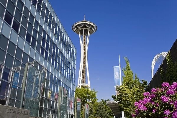 The Space Needle, Seattle Center, Seattle, Washington State, United States of America