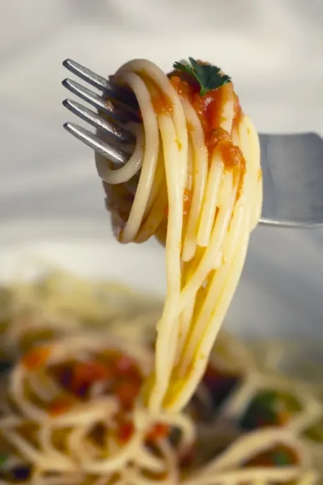 Framed Print : Spaghetti with tomato sauce, Lombardy, Italy, Europe Framed Print : Spaghetti with tomato sauce, Lombardy, Italy, Europe