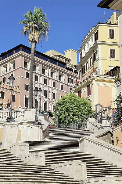 Spanish steps, Rome, Lazio, Italy, Europe