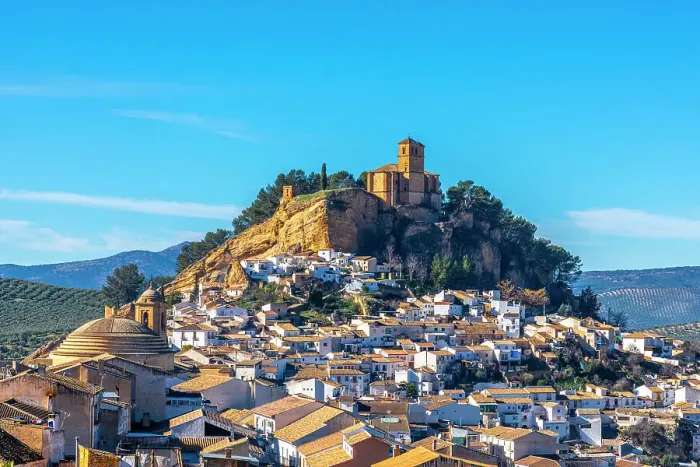 Framed Print : The Spanish Village of Montefrio, Andalusia, Spain, Europe
