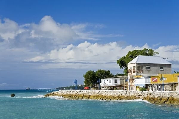 Speightstown waterfront, St. Peters Parish, Barbados, West Indies
