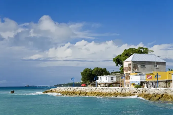Framed Print : Speightstown waterfront, St. Peters Parish, Barbados, West Indies Framed Print : Speightstown waterfront, St. Peters Parish, Barbados, West Indies