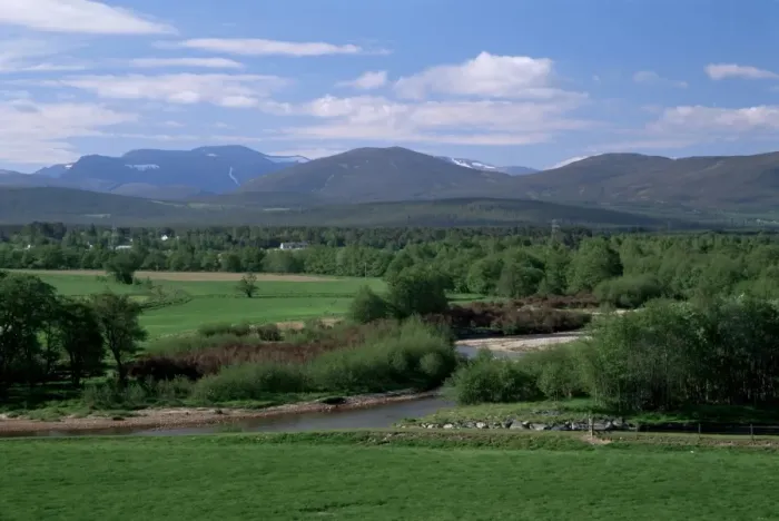 Framed Print : Spey Valley and the Cairngorms Framed Print : Spey Valley and the Cairngorms