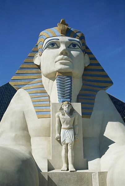 Sphinx, Hotel Luxor, Las Vegas, Nevada, United States of America, North America