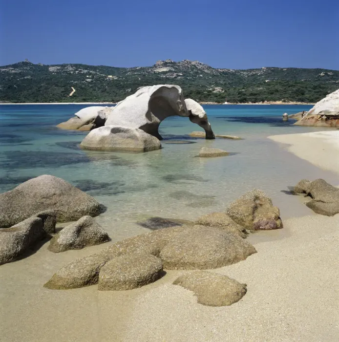 Framed Print : Spiaggia dell Elefante beach and the elephant rock, Cala di Volpe, Costa Smeralda Framed Print : Spiaggia dell Elefante beach and the elephant rock, Cala di Volpe, Costa Smeralda