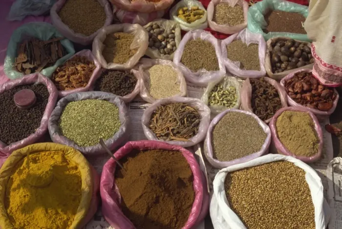 Framed Print : Spices for sale Framed Print : Spices for sale