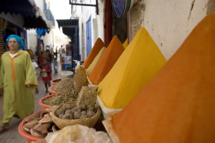 Framed Print : Spices for sale in the Old City Framed Print : Spices for sale in the Old City