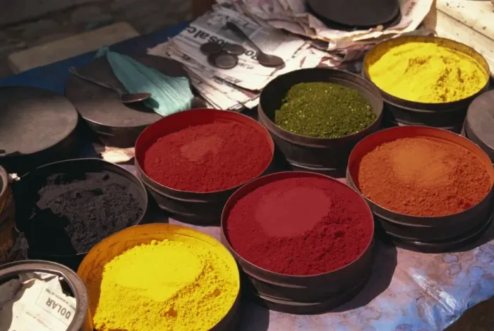 Framed Print : Spices for sale, Pisac Market, Cuzco area, Peru, South America