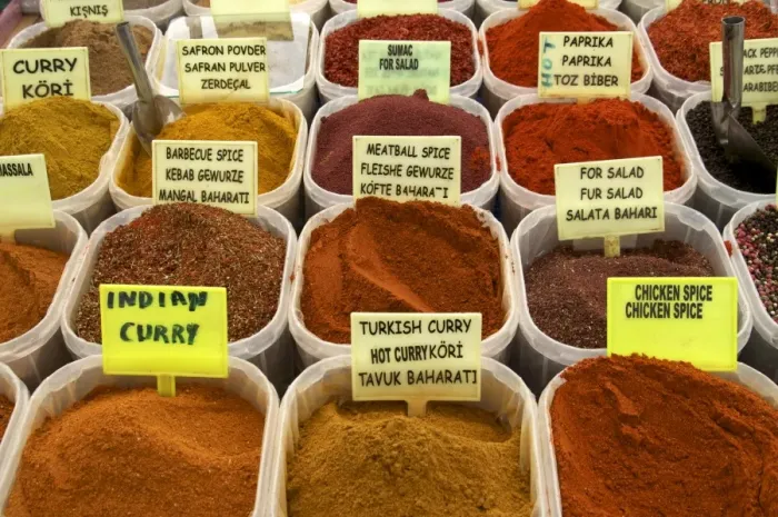 Framed Print : Spices on stall in the market in Kalkan, Anatolia, Turkey, Asia Minor, Eurasia Framed Print : Spices on stall in the market in Kalkan, Anatolia, Turkey, Asia Minor, Eurasia