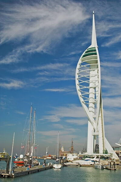 The Spinnaker Tower, Waterfront Complex, Portsmouth, Hampshire, England