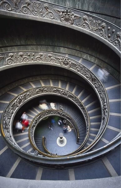 Spiral Staircase, Vatican Musuem, Rome, Italy