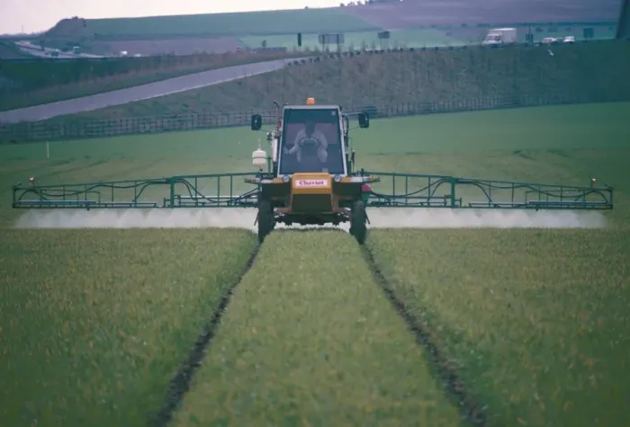 Framed Print : Spraying pesticides on crops in fields, Cambridgeshire, England, United Kingdom, Europe Framed Print : Spraying pesticides on crops in fields, Cambridgeshire, England, United Kingdom, Europe