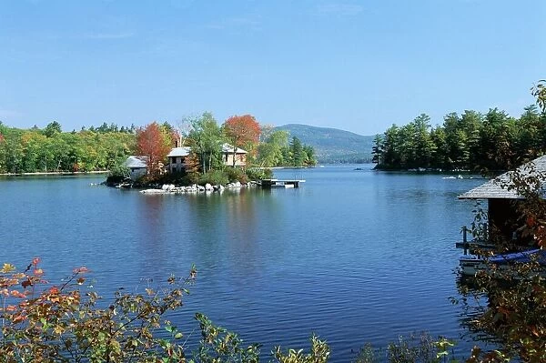 Squam Lake, New Hampshire, New England, United States of America (U