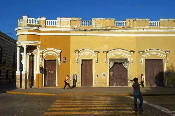Square of Independence, Merida, the capital of Yucatan state, Mexico, North America