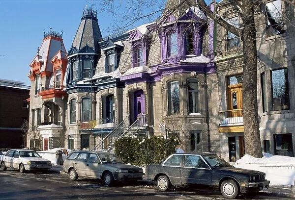 Square St. Louis, Montreal, province of Quebec, Canada, North America