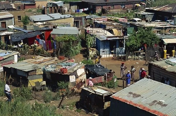Squatter camp near Soweto