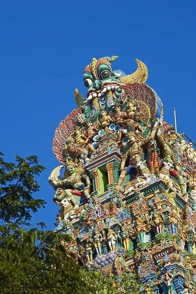 Sri Meenakshi temple, Madurai, Tamil Nadu, India, Asia