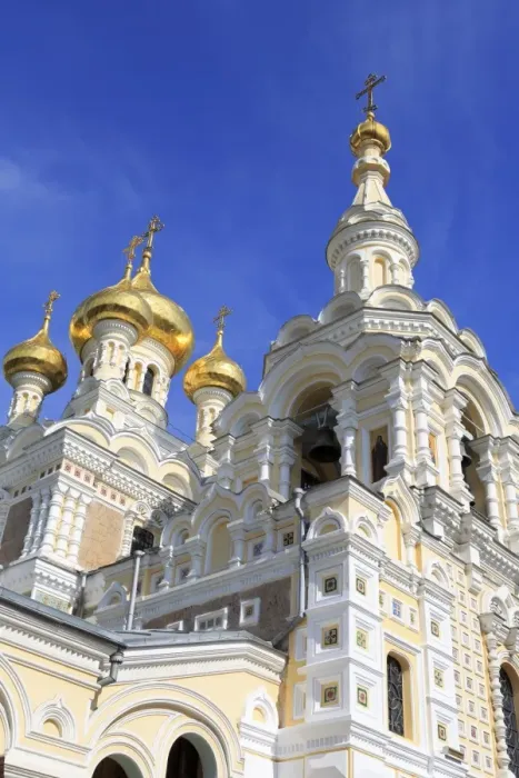 Framed Print : St. Alexander Nevsky Cathedral, Yalta, Crimea, Ukraine, Europe Framed Print : St. Alexander Nevsky Cathedral, Yalta, Crimea, Ukraine, Europe