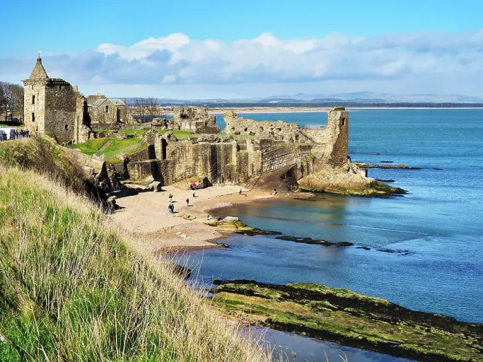 Framed Print : St. Andrews Castle, Fife, Scotland, United Kingdom, Europe Framed Print : St. Andrews Castle, Fife, Scotland, United Kingdom, Europe