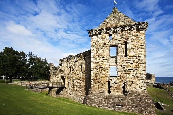 St. Andrews Castle, St. Andrews, Fife, Scotland, United Kingdom, Europe
