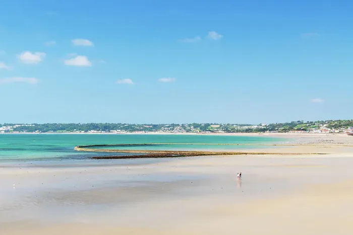 Framed Print : St. Aubin Bay, Jersey, Channel Islands, Europe Framed Print : St. Aubin Bay, Jersey, Channel Islands, Europe