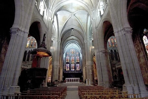 St. Baudile Church, Nimes, Languedoc, France, Europe