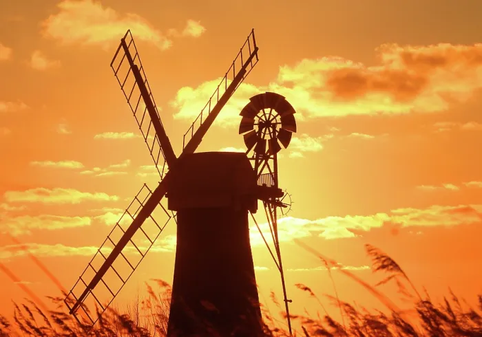 Framed Print : St. Benet's Mill detail at sunset, Norfolk Broads, Norfolk Framed Print : St. Benet's Mill detail at sunset, Norfolk Broads, Norfolk