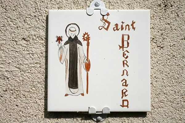 St. Bernard, Notre Dame de Fontgombault Abbey, Fontgombault, Indre, France, Europe