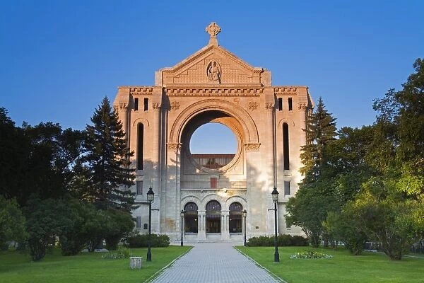 St. Boniface Cathedral, Winnipeg, Manitoba, Canada, North America