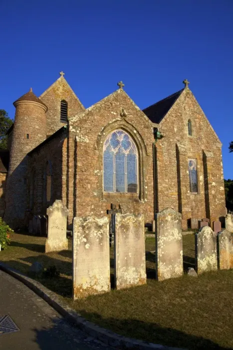 Framed Print : St. Brelades Church and Fishermans Chapel, St. Brelades Bay, Jersey, Channel Islands, Europe Framed Print : St. Brelades Church and Fishermans Chapel, St. Brelades Bay, Jersey, Channel Islands, Europe