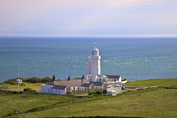 St. Catherines Lighthouse, Niton, Isle of Wight, England, United Kingdom, Europe