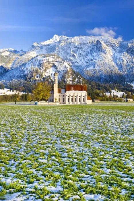 Framed Print : St. Coloman Church, Oberbayern, Bavaria, Germany, Europe Framed Print : St. Coloman Church, Oberbayern, Bavaria, Germany, Europe