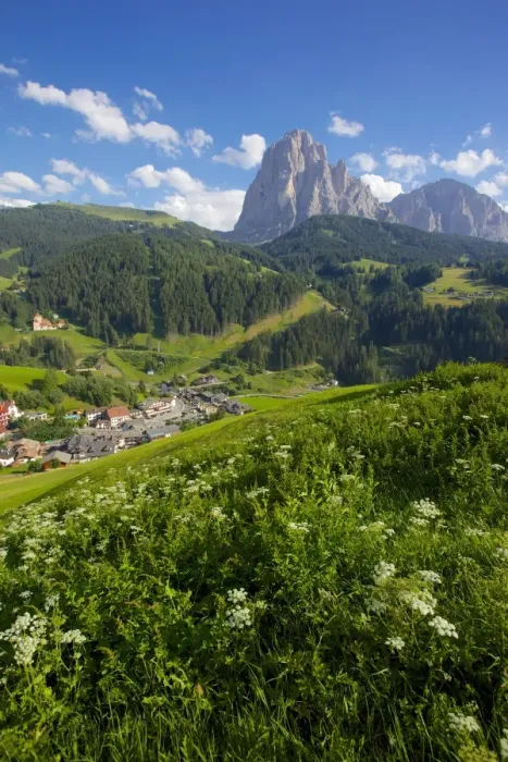 Framed Print : St. Cristina overlooked by Sassolungo Mountain, Gardena Valley, Bolzano Province, Trentino-Alto Adige / South Tyrol, Italian Dolomites, Italy, Europe Framed Print : St. Cristina overlooked by Sassolungo Mountain, Gardena Valley, Bolzano Province, Trentino-Alto Adige / South Tyrol, Italian Dolomites, Italy, Europe