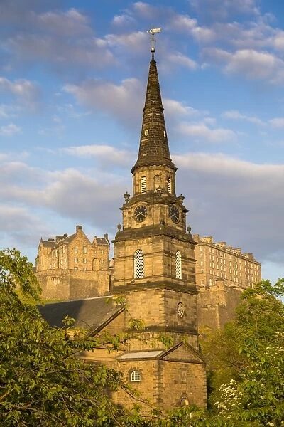 St. Cuthbert Parish Church and Edinburgh Castle, UNESCO World Heritage Site, Lothian
