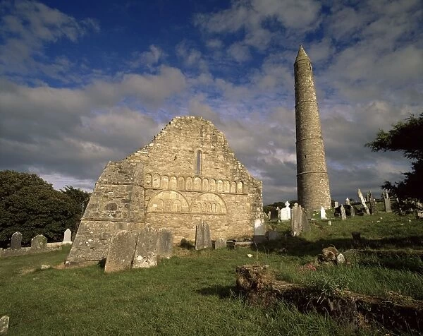 St. Declans cathedral and round tower