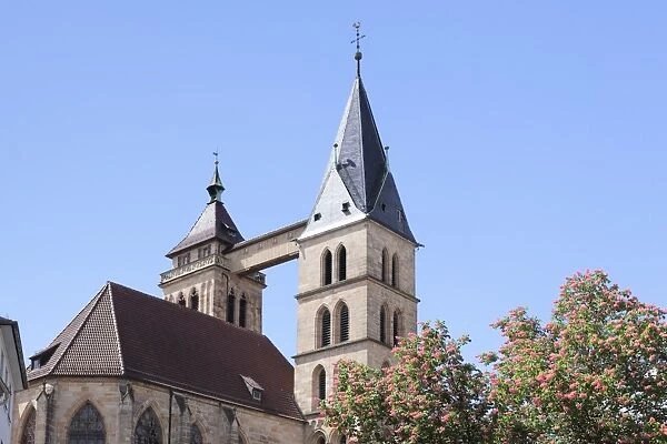 St. Dionysius church (Stadtkirche St. Dionys), Esslingen (Esslingen-am-Neckar), Baden-Wurttemberg