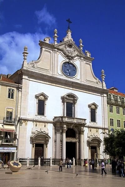 St. Dominics Church, Lisbon, Portugal, South West Europe