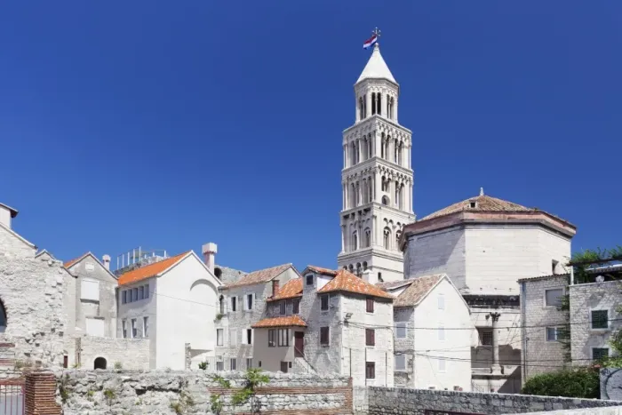Framed Print : St. Dominus (Sveti Duje) Cathedral, Diocletians Palace, UNESCO World Heritage Site, Split, Dalmatia, Croatia, Europe Framed Print : St. Dominus (Sveti Duje) Cathedral, Diocletians Palace, UNESCO World Heritage Site, Split, Dalmatia, Croatia, Europe
