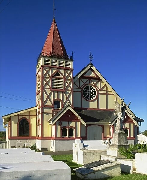 St. Faiths Maori Anglican Church in Rotorua, North Island, New Zealand, Pacific