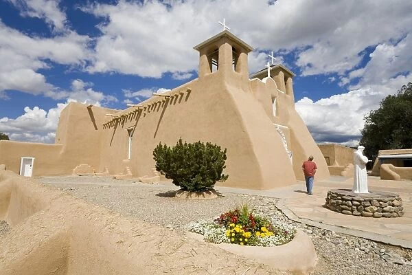 St. Francis de Asis Church in Ranchos de Taos, Taos, New Mexico, United States of America