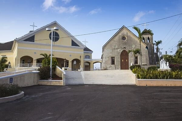 St. Francis Xavier Cathedral, Nassau, Providence Island, Bahamas, West Indies, Caribbean